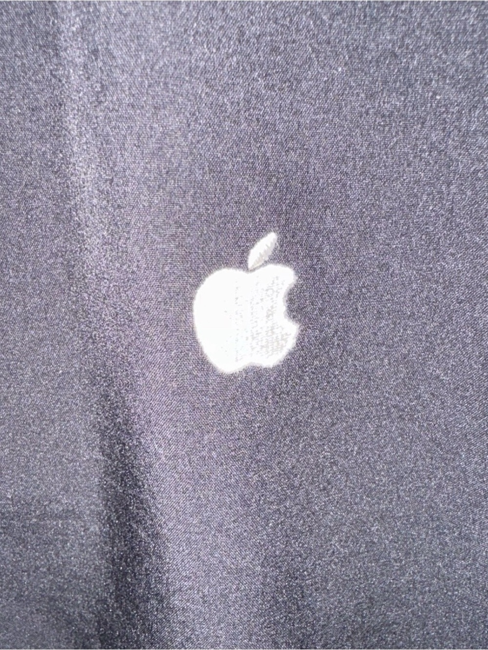 Apple Employee Large Black Port Authority Soft Shell Jacket Full Zip Tech Corp - Picture 5 of 7